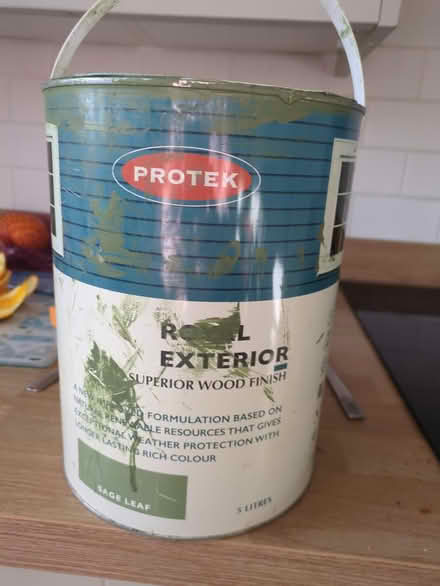 Photo of free Half tin shed/ fence paint (DA1 1PS) #1