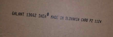 Photo of free IKEA Galant adjustable height table 800mmx1600mm (Stopsley LU2) #3