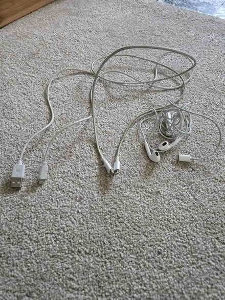 Photo of free IPhone cables (Kingsway BA2) #1