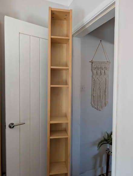 Photo of free Tall slim book shelf (Caversham, RG4) #3