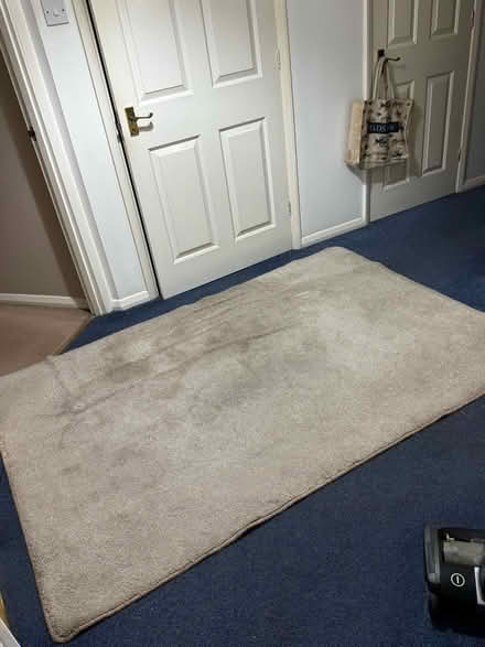 Photo of free Handmade Rug Cream/Beige 5x4 (Henwick RG19) #4