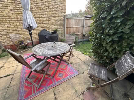 Photo of free Wood patio set (South Wimbledon SW20) #2