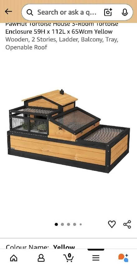 Photo of free Tortoise house. Bought from amazon (Halton LA2) #1
