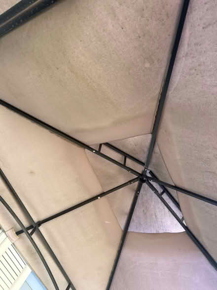Photo of free Brown Gazebo (needs to topping) (Edison, NJ) #2