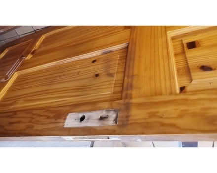 Photo of free 2 pine doors (City College area NR2) #3
