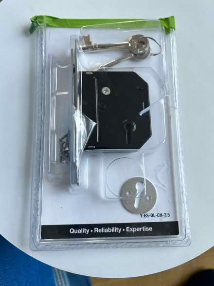 Photo of free 65 mm 3 lever mortice lock (Near Kew Gardens, Richmond) #2