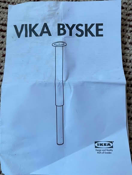 Photo of free Two Ikea Vika Byske extendable table legs (Walton Manor OX2) #3