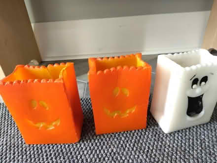 Photo of free Three Halloween Candles (Old Ottawa south) #1