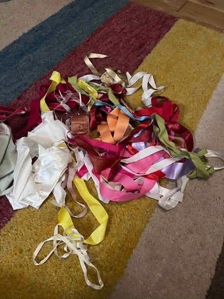 Photo of free Scrap ribbons for crafting (Ridge LA1) #1
