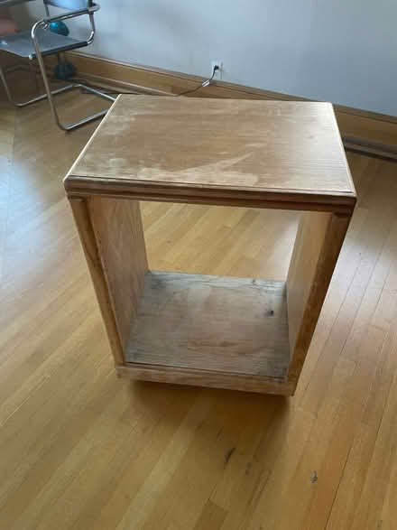 Photo of free Wood shelving unit (Ridgecrest) #1