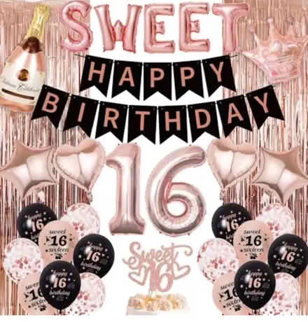 Photo of Any 16th birthday decorations (Overton RG25) #1