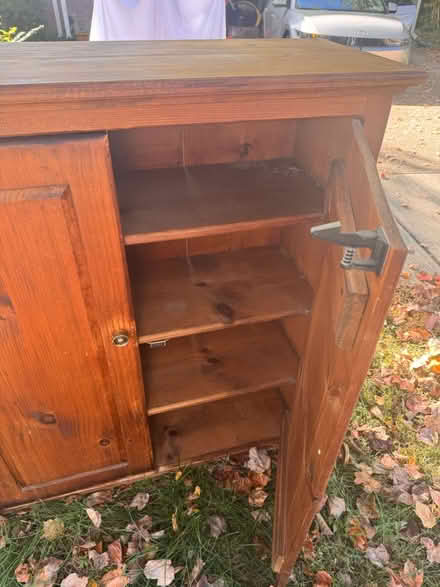 Photo of free Solid wood cabinet (West Springfield, VA) #1