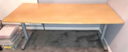 Photo of free IKEA Galant adjustable height table 800mmx1600mm (Stopsley LU2) #1