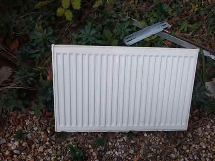 Photo of free radiator, 80 x50cm, with brackets, very good condition (St Leonards Green TN38) #1