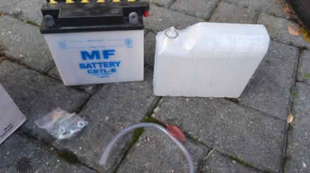 Photo of free Motorcycle battery (Coulsdon CR5) #1