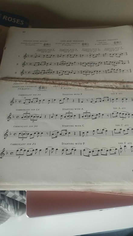Photo of free Sheet Music for Origami Project (Selly Park B29) #3