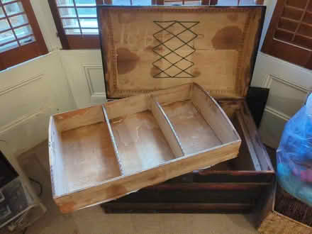 Photo of free Old maybe antique toybox/chest (Shepherds Bush W6) #1