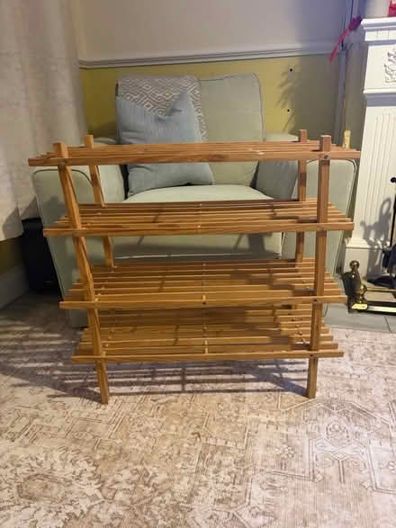 Photo of free Two stacking shoe racks (Langney BN23) #1