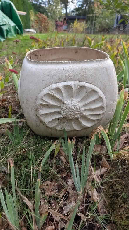 Photo of free Plastic planters from 1970s (Gorse Hill GU22) #1