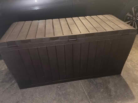Photo of free Dark brown deck storage box (Canal Winchester/Abbie Trails) #3