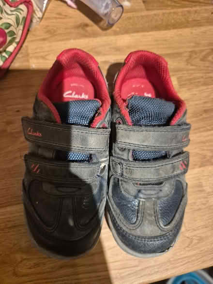 Photo of free Boys Clarks trainers size 8E (Exeter, Beacon Heath EX4) #1