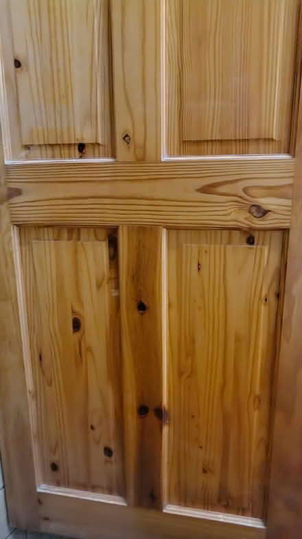 Photo of free 2 pine doors (City College area NR2) #2