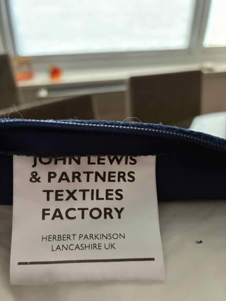 Photo of free Blue cushions - John Lewis (Old Windsor SL4) #3