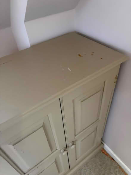 Photo of free Wooden painted cupboard (Hitchin Herts SG4) #2