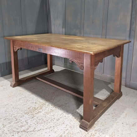 Photo of free Vintage Solid Oak Church Table (Dollis Hill NW2) #1