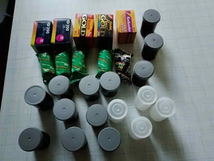 Photo of free Old film and film canisters (Finchampstead RG40) #1