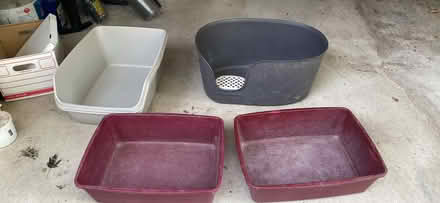Photo of free Cat litter boxes (NW Evanston) #1