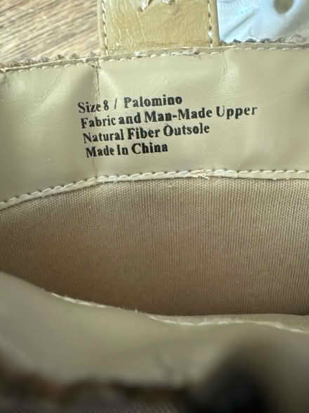 Photo of free Size 8 Beige Boots (Clason Point Bronx NY) #2