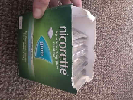 Photo of free nicorette gum 2mg (Penrith CA11) #1