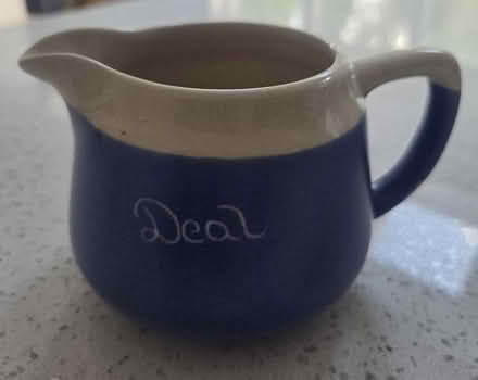 Photo of free Blue & white cream / milk jug (Frimley) #2