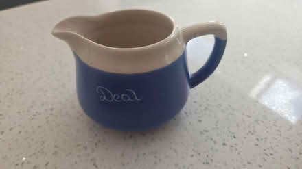 Photo of free Blue & white cream / milk jug (Frimley) #1