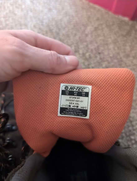 Photo of free men's hi tec shoes size 12 (Penrith CA11) #3