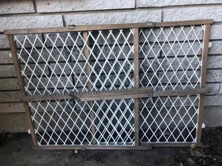 Photo of free Expandable Wood Baby Gate (South Irving) #2