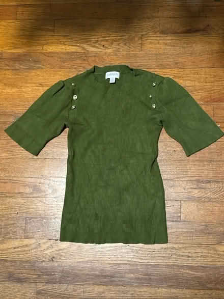 Photo of free Size Small Olive Shirt (Clason Point Bronx NY) #1