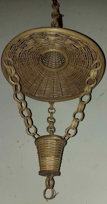 Photo of free Hanging lantern shaped wicker (Northern Bolingbrook) #3