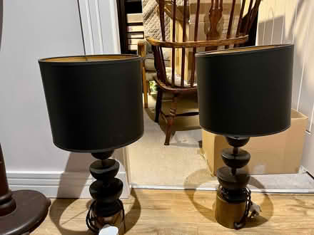 Photo of free Pair of table lamps (Craigleith EH4) #1