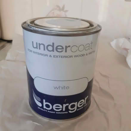 Photo of free White Undercoat Paint (~3/4 full) (Kidlington OX5) #1