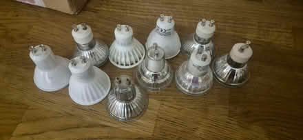 Photo of free 10 x GU10 of various brightnesses (Hengistbury Head BH6) #1