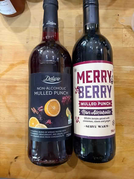 Photo of free two bottles of non alcoholic red wine (Kirkley NR33) #1