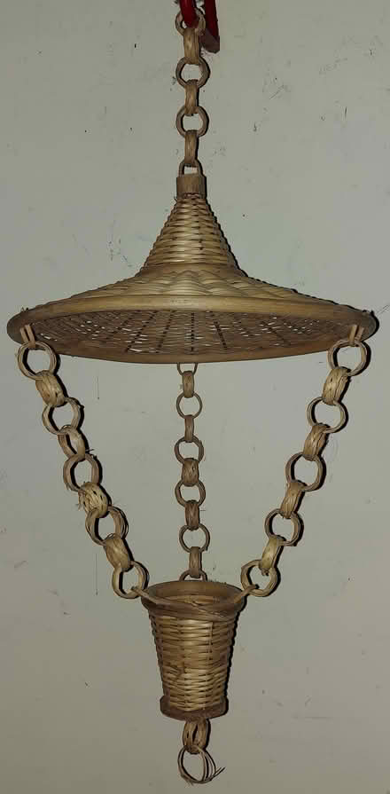 Photo of free Hanging lantern shaped wicker (Northern Bolingbrook) #2