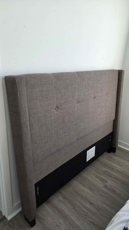 Photo of free Queen Grey Headboard (Hopkinton) #3