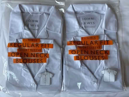 Photo of free Two sets of two girls school blouse (Wimbledon Park SW19) #1