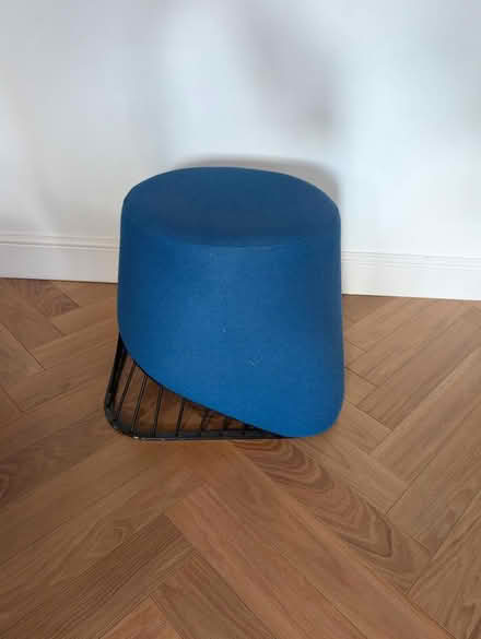 Photo of free Low upholstered stool (Bearwood B67) #2