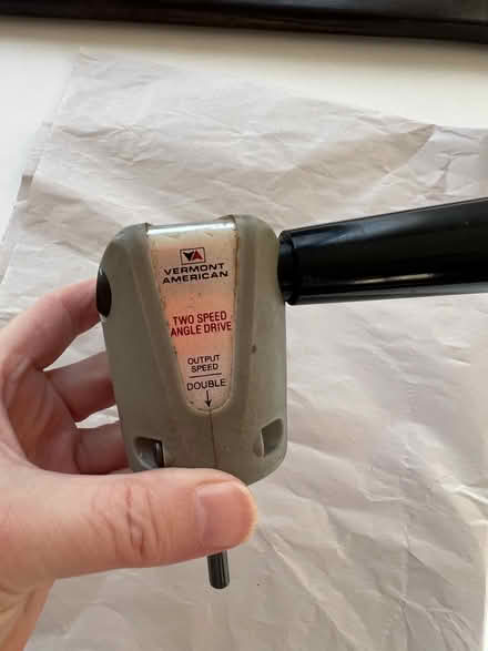Photo of free 2 speed angle drill (Moutain View near San Antonio) #3