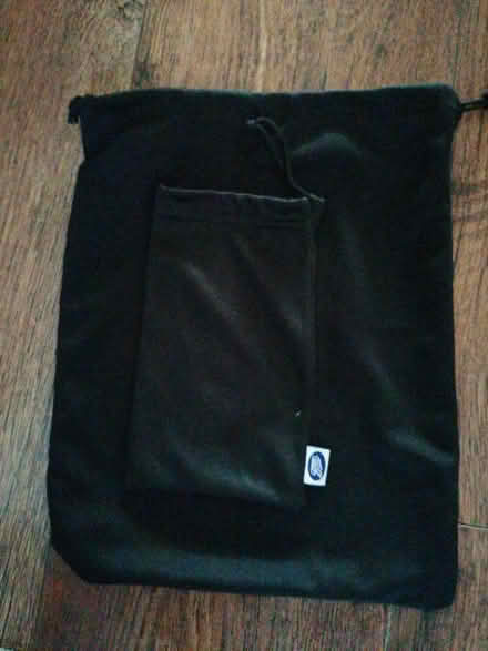 Photo of free 2 pull string black bags (Presteigne LD8) #1