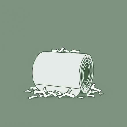 Photo of free Shredded cardboard in a roll for packing (Balloch G83) #1
